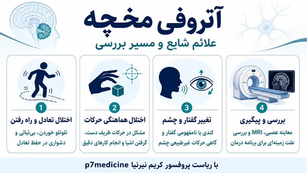 طول عمر بیماران آتروفی مخچه